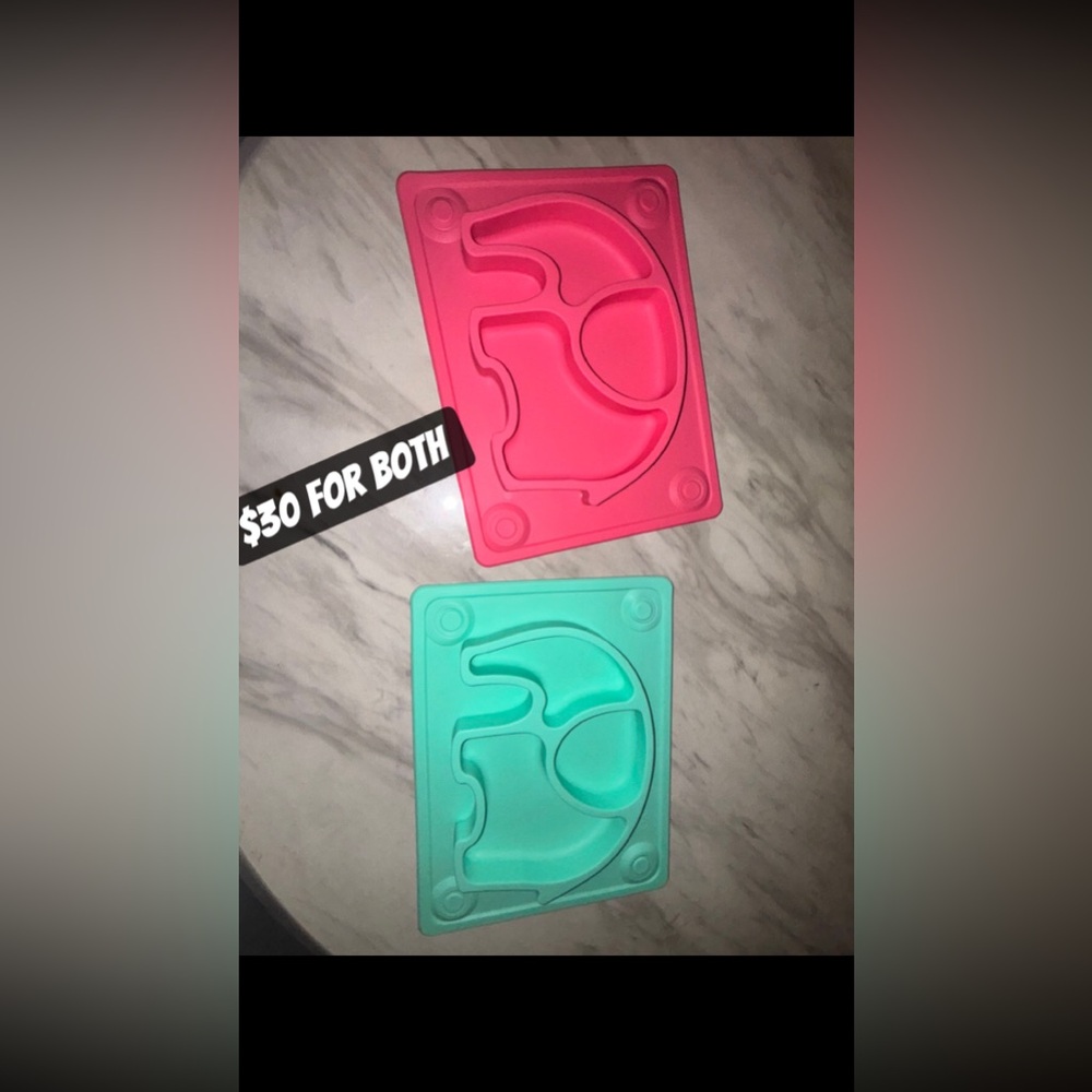 Silivo suction plate for baby x2